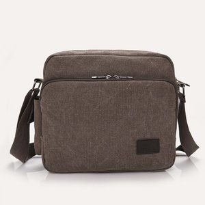 Messenger Bag Canvas Shoulder Bag for Women Multi-pocket Travel Purses